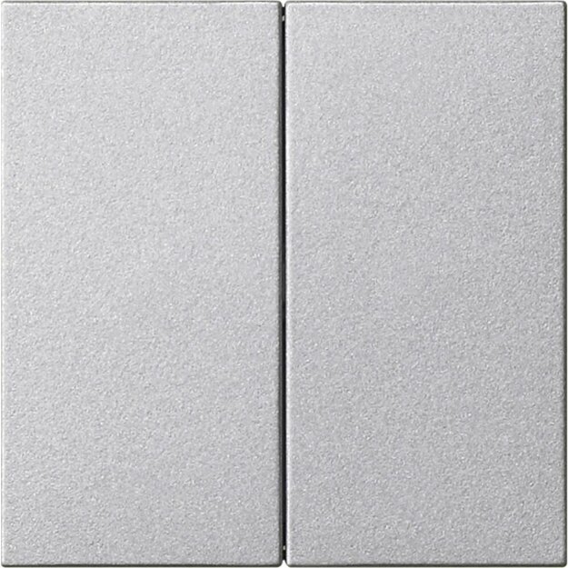 Gira 536226 S3000 Bedienaufsatz 2-fach System 55 F Alu