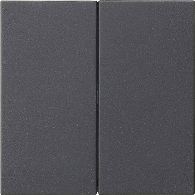 Gira 536228 S3000 Bedienaufsatz 2-fach System 55 Anthrazit