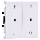 Gira 549203 Gira eNet Funk Bedienaufsatz Memory Pfeile System 55 Reinweiß