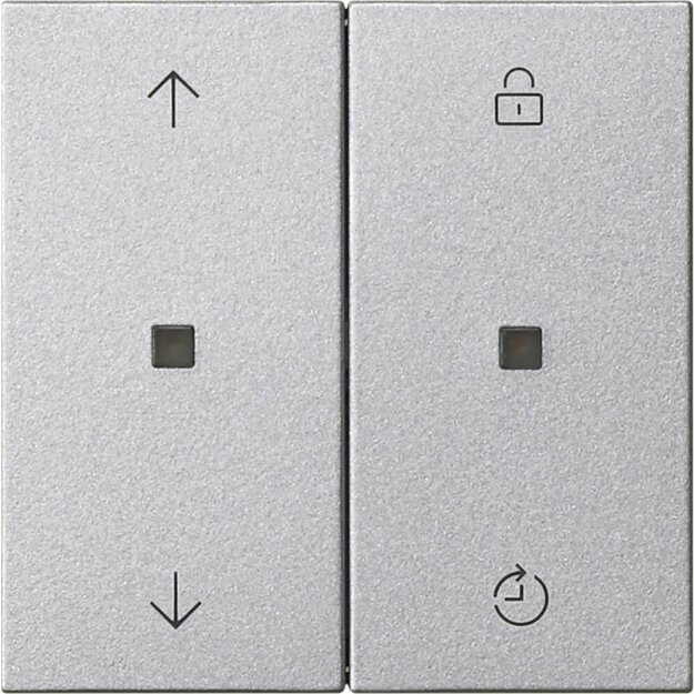 Gira 549226 Gira eNet Funk Bedienaufsatz Memory Pfeile System 55 F Alu