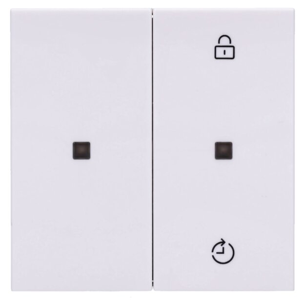 Gira 549303 Gira eNet Funk Bedienaufsatz Memory System 55 Reinweiß