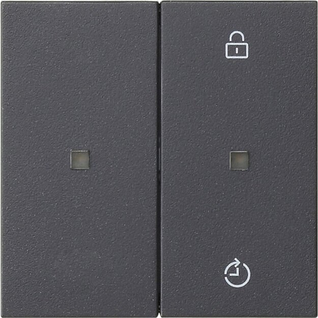 Gira 549328 Gira eNet Funk Bedienaufsatz Memory System 55 Anthrazit