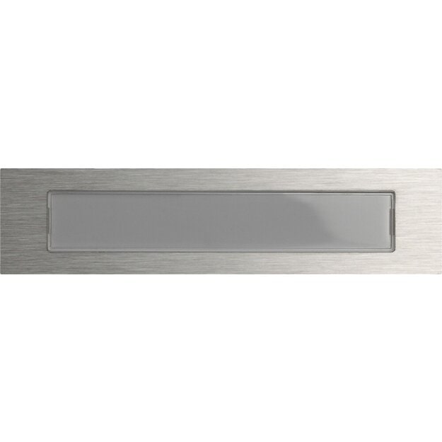 Gira 5547914 Ruftaste Beschriftungsfeld System 106 Edelstahl V4A