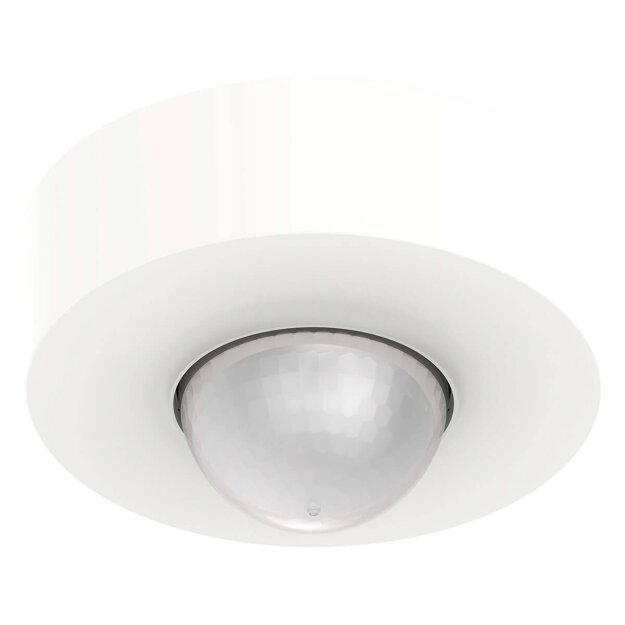 Merten MEG6354-0019 KNX Präsenzmelder mit Kontantlichregelung, Halle, AP,Weiß, 120x78mm, IP54