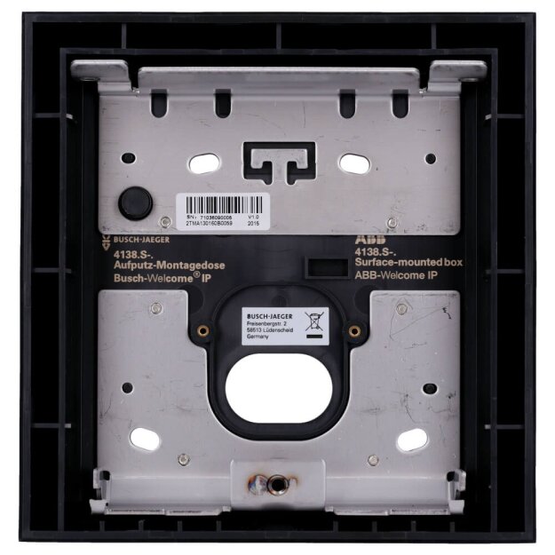 Busch-Jaeger 41381S-B-03 AP-Montagedose Gr. 1/1  2TMA130160B0059