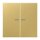 Jung ME2995KO5C Wippe f. Serienschalter KO (Messing) Messing Serie LS