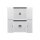 Busch-Jaeger 6126/02-83 Bedienelement 2/4-fach Multifunktion/Farbkonzept Alusilber 2CKA006116A0185