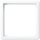 Jung CD561Z5WW Zwischenrahmen (Thermoplast bruchsicher) Alpinweiß Serie CD
