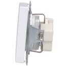 Busch-Jaeger 20 EUCRB-84 Schuko®-Std oSpr eBs mit erh. Berührungsschutz Studioweiß 2CKA002013A5440