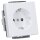 Busch-Jaeger 20 EUCRB-84 Schuko®-Std oSpr eBs mit erh. Berührungsschutz Studioweiß 2CKA002013A5440