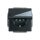 Busch-Jaeger 20 EUKBR-81 Schuko®-Std eBs Kd oS mit Klappdeckel Anthrazit 2CKA002018A1526