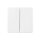 Busch-Jaeger 6736 FoH-84 FoH-Bedienelement 2fach Studioweiß 2CKA006730A0136