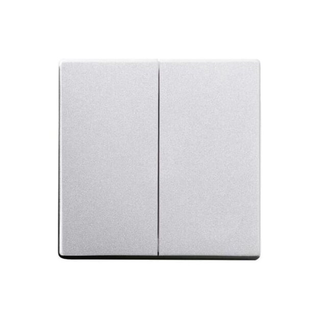 Busch-Jaeger 6736 FoH-83 FoH-Bedienelement 2fach Alusilber 2CKA006730A0135