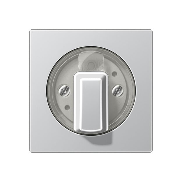 Jung A1541AL Abdeckung für Drehschalter (lackiertes Aluminium) Aluminium Serie A