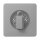 Jung CD1541GR Abdeckung f. Drehschalter (Duroplast) Grau Serie CD