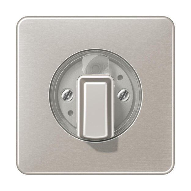 Jung CD1541PT Abdeckung f. Drehschalter (Aluminium eloxiert) Platin Serie CD