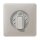 Jung CD1541PT Abdeckung f. Drehschalter (Aluminium eloxiert) Platin Serie CD