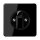 Jung CD1541SW Abdeckung f. Drehschalter (Duroplast) Schwarz Serie CD