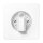 Jung CD1541WW Abdeckung f. Drehschalter (Duroplast) Alpinweiß Serie CD