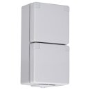 Jung 622W SCHUKO® Aufputz Zweifach-Steckdose...