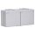 Jung 622WW SCHUKO® Aufputz Zweifach-Steckdose Lichtgrau Serie WG