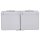Jung 622WW SCHUKO® Aufputz Zweifach-Steckdose Lichtgrau Serie WG
