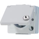 Jung 620WSL SCHUKO® Aufputz Steckdose mit...