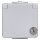 Jung 620WSL SCHUKO® Aufputz Steckdose mit Sicherheitsschloss Serie WG