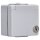 Jung 620WSL SCHUKO® Aufputz Steckdose mit Sicherheitsschloss Serie WG