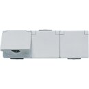 Jung 623W SCHUKO® Aufputz Dreifach-Steckdose Serie WG