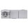 Jung 623W SCHUKO® Aufputz Dreifach-Steckdose Serie WG