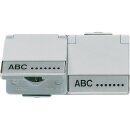 Jung 622NAWW SCHUKO® Aufputz Zweifach-Steckdose...