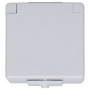 Jung 620W SCHUKO® Aufputz Steckdose mit Klappdeckel...