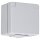Jung 620W SCHUKO® Aufputz Steckdose mit Klappdeckel Serie WG
