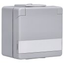 Jung 620NAW SCHUKO® Aufputz Steckdose mit Klappdeckel Serie WG