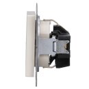 Jung A1520 SCHUKO® Steckdose Weiß Serie A
