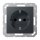 Jung A1520BFANM SCHUKO® Steckdose (Thermoplast bruchsicher) Anthrazit Matt Serie A