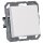 Jung A1520BFKLWW SCHUKO® Steckdose mit Klappdeckel (Thermoplast bruchsicher) Alpinweiß Serie A