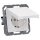 Jung A1520BFKLWW SCHUKO® Steckdose mit Klappdeckel (Thermoplast bruchsicher) Alpinweiß Serie A