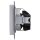 Jung A1520KIAL SCHUKO® Steckdose mit Berührungsschutz (lackiertes Aluminium) Aluminium Serie A