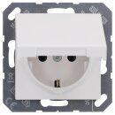 Jung A1520KLWW SCHUKO® Steckdose mit Klappdeckel Alpinweiß Serie A