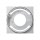 Jung A537BFPLAL Abdeckung f. Lichtsignale (Thermoplast bruchsicher) Aluminium Serie A
