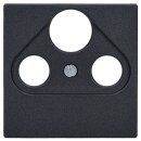 Jung A561BFPLSATANM Abdeckung f. SAT-TV-Steckdose...