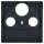 Jung A561BFPLSATANM Abdeckung f. SAT-TV-Steckdose (Thermoplast bruchsicher) Anthrazit Matt Serie A