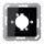 Jung A568BFSW Abdeckung f. XLR-Steckdose (Thermoplast bruchsicher) Schwarz Serie A
