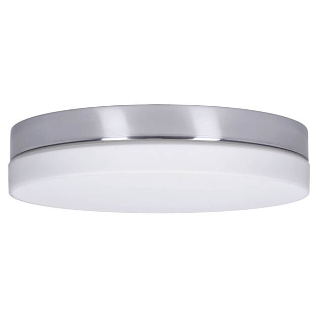 Bega 12131.2K3 Decken- und Wandleuchte für den Innenbereich Edelstahl 3000 K