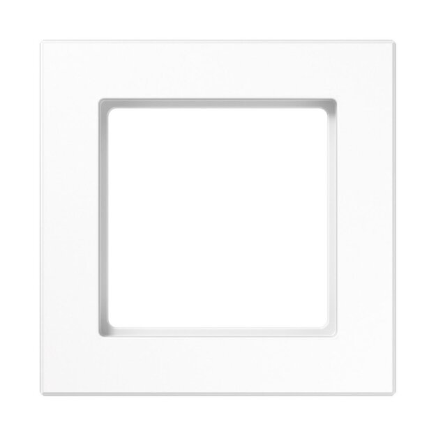 Jung AC581BFWW Rahmen 1fach (Thermoplast bruchsicher) Alpinweiß Serie A