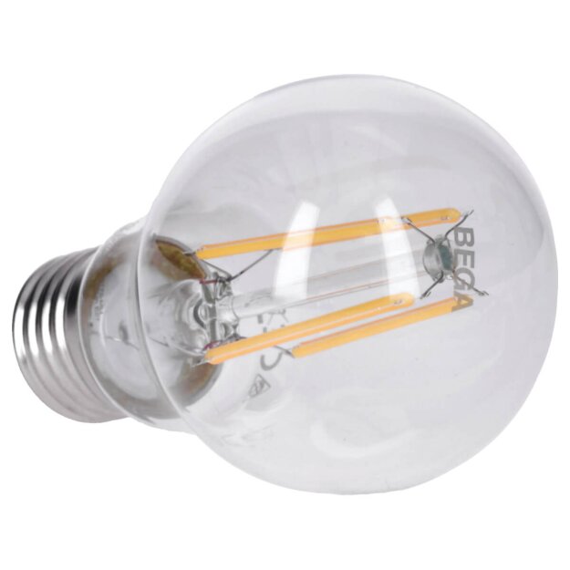 BEGA 13509 LED-Leuchtmittel für E27 2700K klar