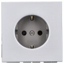 Jung AL1520KI SCHUKO Steckdose KI Aluminium Serie LS