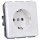 Jung CD1520BFWW SCHUKO Steckdose (Thermoplast bruchsicher) Alpinweiß Serie CD